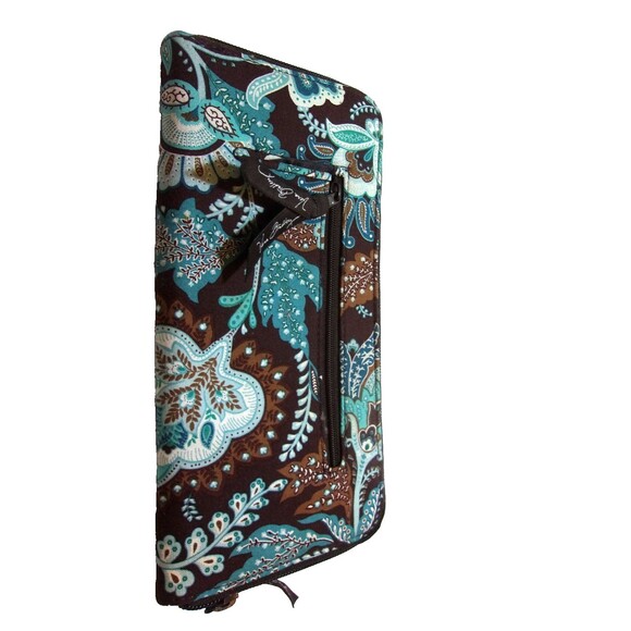 Vera Bradley | Bags | Vera Bradley Travel Wallet Passport Case Java ...